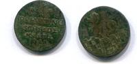 Anhalt-Bernburg, 1 Pfennig Viktor Friedrich 1721-1765, -