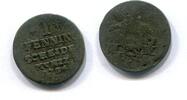 Anhalt-Bernburg, 1 Pfennig Viktor Friedrich 1721-1765, -