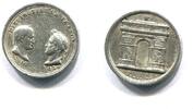 Frankreich, Miniatur Silbermedaille Jous Philippe 1830-1848, -