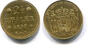 Braunschweig, 2 1/2 Taler Herzog Wilhelm 1831-1884, -