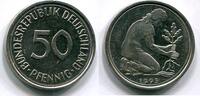 Deutschland 50 Pfennig ~ Fehlprägung - Prägeschwäche ~ -
