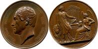 Belgien, Bronze Medaille Leopold I. 1831-1865-zum 25.Kronjubiläum- -