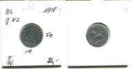 Herzogtum Braunschweig 5 Pfg. -