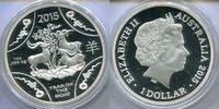 Australien 1 Dollar ~ Jahr der Ziege ~ -