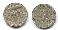 Münchener Medailleure, Silber Medaille Af die Südamerikafahrt von LZ129 nach Rio de Janero, -