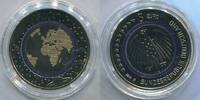 Deutschland 5 Euro ~ Planet Erde - der blaue Planet ~ -