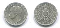 Hessen, 3 Mark 1910A Ernst Ludwig 1892-1918, vz 145,00 EUR  + 9,50 EUR frais d'envoi