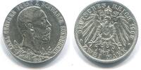 Schwarzburg Sondershausen, 2 Mark 1910A Karl G&uuml;nther 1880-1909, vz 145,00 EUR  + 9,50 EUR frais d'envoi