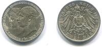 Mecklenburg Schwerin, 2 Mark 1904A Friedrich Franz IV.1897-1918, vz 111,00 EUR  + 9,50 EUR frais d'envoi