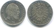 W&uuml;rttemberg, 2 Mark 1877F Karl 1864-1891, f.ss 120,00 EUR  + 9,50 EUR frais d'envoi