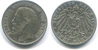 Baden, 2 Mark 1896G Friedrich I.1856-1907, ss 95,00 EUR  + 9,50 EUR frais d'envoi