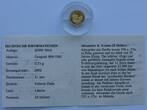 Liberia 25 Dollars 2001 Kleinste Goldmünze der Welt - Alexander der Grosse FB, minimal fleckig