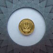 Ruanda 10 FRW 2019 Icons of the World - Buffalo & Indian Head - 1/200 Oz Gold FDC- in Coincard