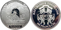Togo 5000 Francs CFA Habemus Papam Franziskus I. 1/2 Oz Silber -