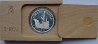 Spanien 5 ECU Segelschiff - Coca de Mataro - 1 Oz Silber -