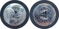 Frankreich 10 Euro 2016 Gallischer Hahn vz, leicht angelaufen, kl. Kratz... 13,00 EUR prix TTC + 8,00 EUR frais d'envoi