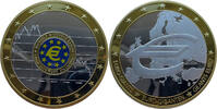 Gigant Medaille 10 Jahre Eurowährung - Buchgeld - (1999-2009) -