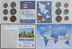 Kanada KMS Kursmünzensätze der Welt - Kanada - -