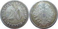 Deutsches Reich Kaiserreich 20 Pfennig -