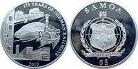 Samoa 5 Dollar 175 Jahre Eisenbahn in Deutschland -