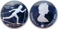 Kanada 20 Dollars Olympische Winterspiele 1988 in Calgary - Langlauf -