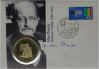 Deutschland Medaille Numisbrief - Max Planck - Deutscher Physiker (1858-1947) -