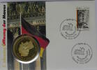 Deutschland Medaille Numisbrief - 5. Jahrestag Offnung der Mauer - Berlin 9. Nov. 1989 -