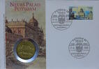 DDR 5 Mark Numisbrief Neues Palais Potsdam -
