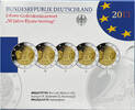 Bundesrepublik Deutschland 5 x 2 Euro 2-Euro-Gedenkmünzenset - 50 Jahre Élysée-vertrag -