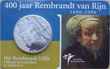 Niederlande 5 Euro 400. Geburtstag von Rembrandt van Rijn in Coincard -