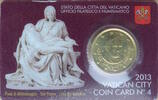 Vatikan 50 Cent Vatikanstadt - Coincard Nr. 4 -