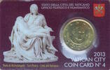 Vatikan 50 Cent Vatikanstadt - Coincard Nr. 4 -