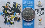 Belgien 2 Euro Olympische Sommerspiele in Rio de Janeiro - in Coincard -