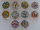 USA 10 x Quarter Dollar Quarter Dollar Coloriert -