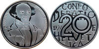 Schweiz 20 Franken 200. Geburtstag von Jeremias Gotthelf (1797-1854) -