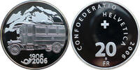 Schweiz 20 Franken 100 Jahre Postauto -