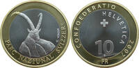 Schweiz 10 Franken Steinbock -