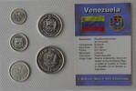 Venezuela KMS 8,75 Bolivar Kursmünzensatz in Noppenfolie verschweißt -