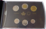 Kanada Specimen Set Royal Canadian Mint - Specimen Set - Eisbär - Schneegans -