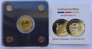 Tschad 3000 Francs 30 Jahre Mauerfall - Brandenburger Tor - 1/500 Oz Gold -