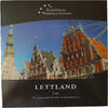 Lettland 1 Santims - 2 Lati + 1 Lats Gedenkmünze Kursmünzensatz Lati + Gedenkmünze -