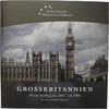 Grossbritannien 2x KMS 1 Pence - 2 Pfund Kursmünzensätze Pfund -