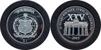 Samoa 1 Dollar 25 Jahre Deutsche Einheit -