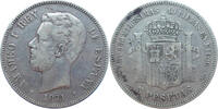 Spanien 5 Pesetas Amadeo I. -
