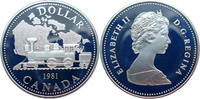 Kanada 1 Dollar Transkontinentale Eisenbahn -