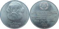 DDR 20 Mark 100. Todestag von Karl Marx (1818-1883) -