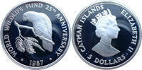 Kaiman Inseln / Cayman Islands 5 Dollars World Wildlife Fund - Amazonaspapagei - -