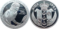 Niue 50 Dollars 24. Olympische Spiele 1988 in Seoul - Grand Slam - Steffi Graf Goldmedaille -