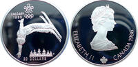 Kanada 20 Dollars Olympische Winterspiele 1988 in Calgary - Freestyle-Skifahrer -
