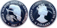 Kaiman Inseln / Cayman Islands 5 Dollars World Wildlife Fund - Amazonaspapagei - -